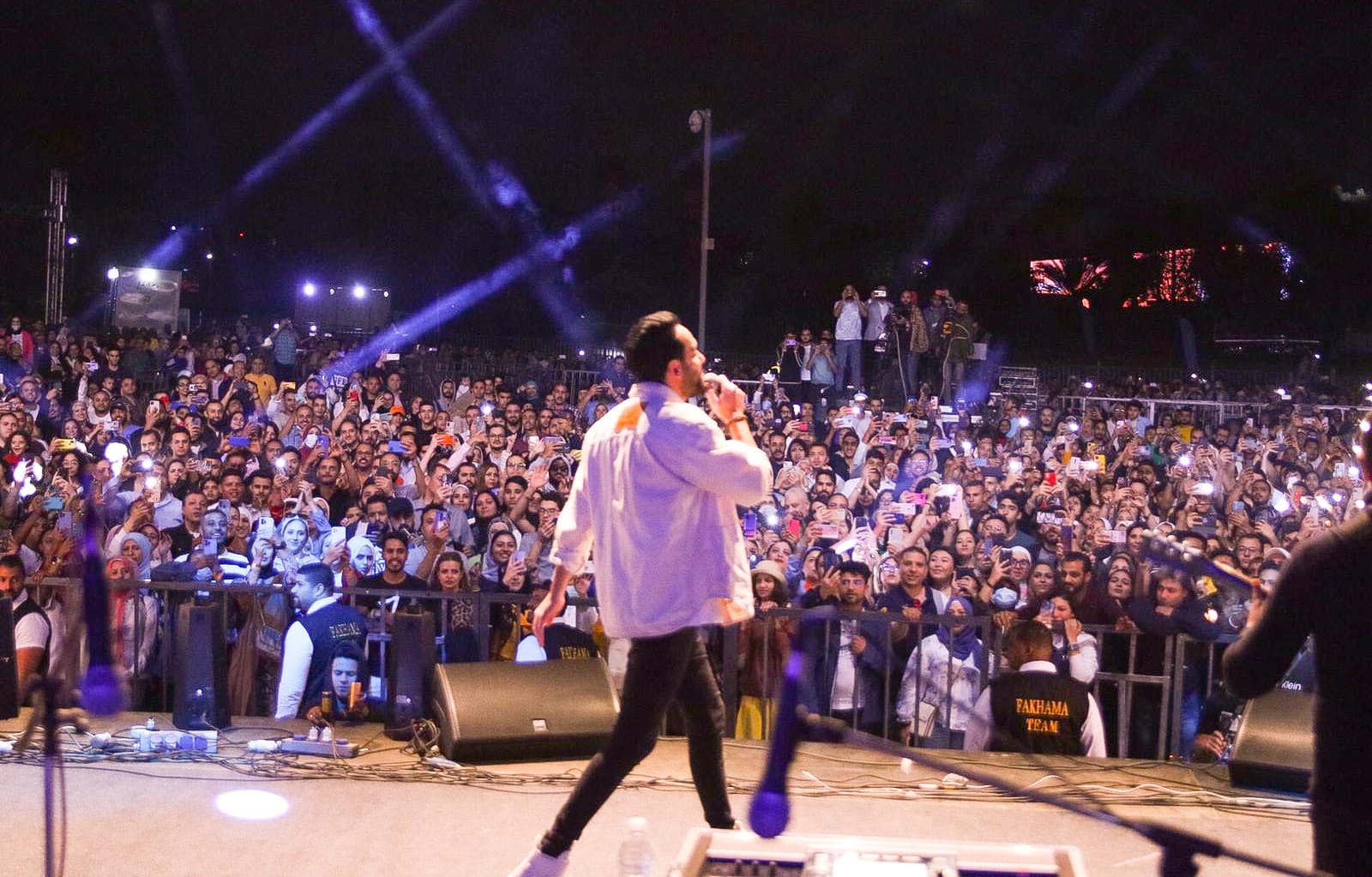 أحمد سعد ورامي جمال وبهاء سلطان