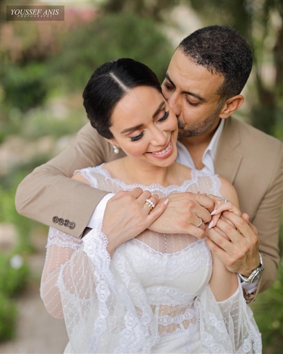 حفل زفاف محمد فراج وبسنت شوقي