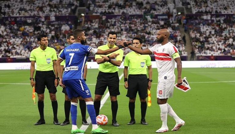 الزمالك والهلال السعودي