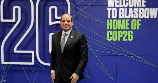 السيسي في قمة المناخ 