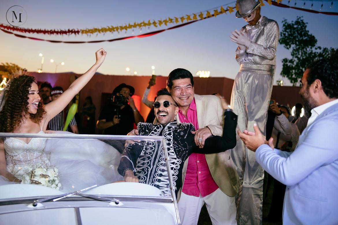 حفل زفاف حسن أبو الروس وغادة والى