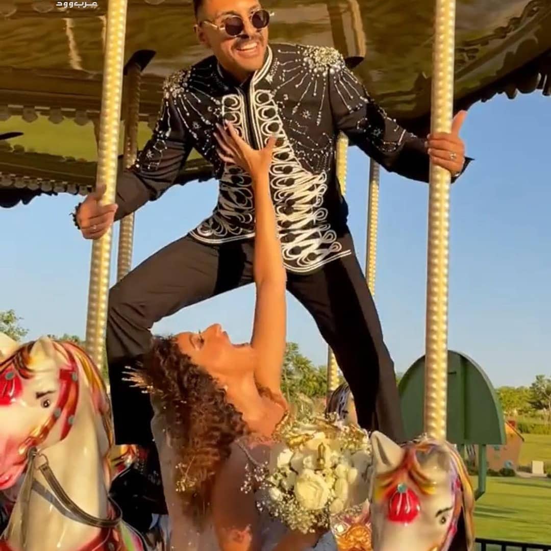 حفل زفاف حسن أبو الروس وغادة والى