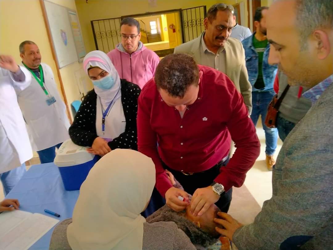 وكيل صحة جنوب سيناء يطلق حملة التطعيم 
