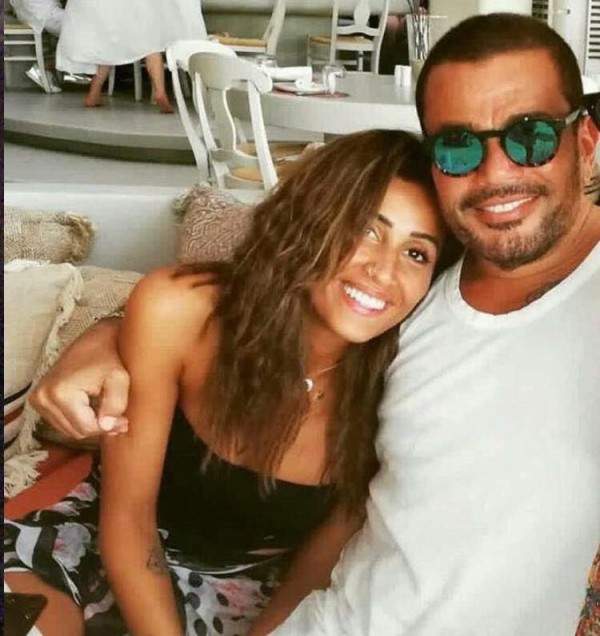 دينا الشربيني وعمرو دياب