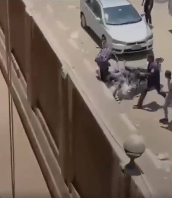  فيديو ذبح فتاة المنصورة