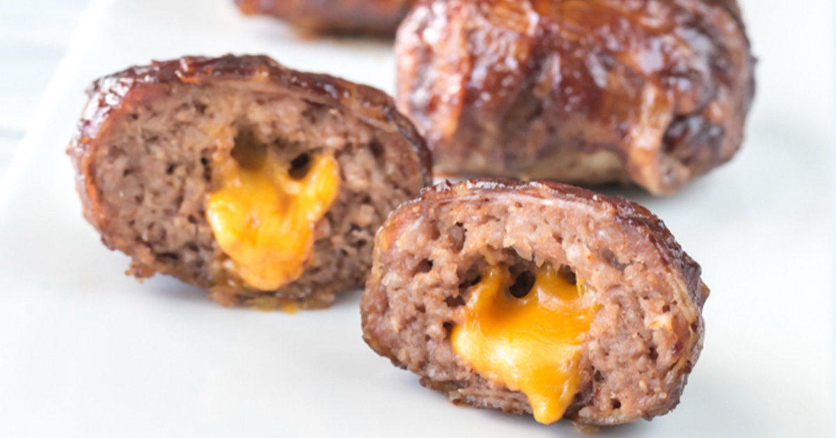 كرات اللحم بالجبن