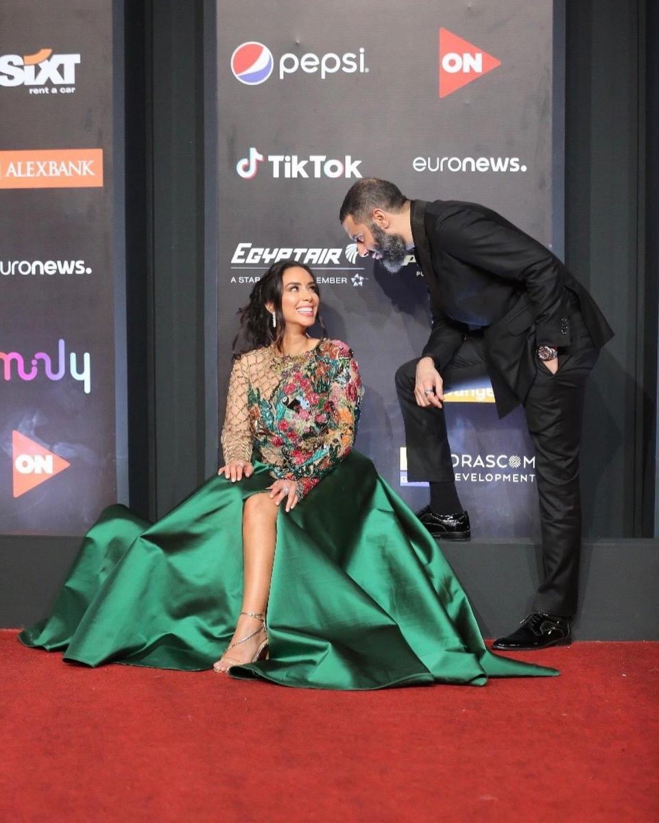 محمد فراج و بسنت شوقي