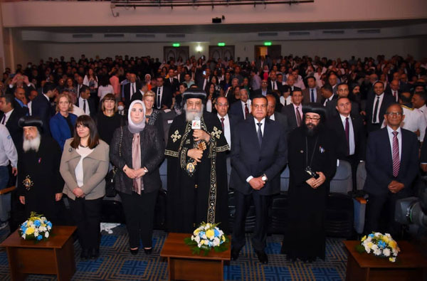 وزيرة الهجرة تشارك في احتفالية الكنيسة القبطية الأرثوذكسية