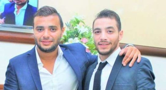 رامي صبري  وشقيقة 