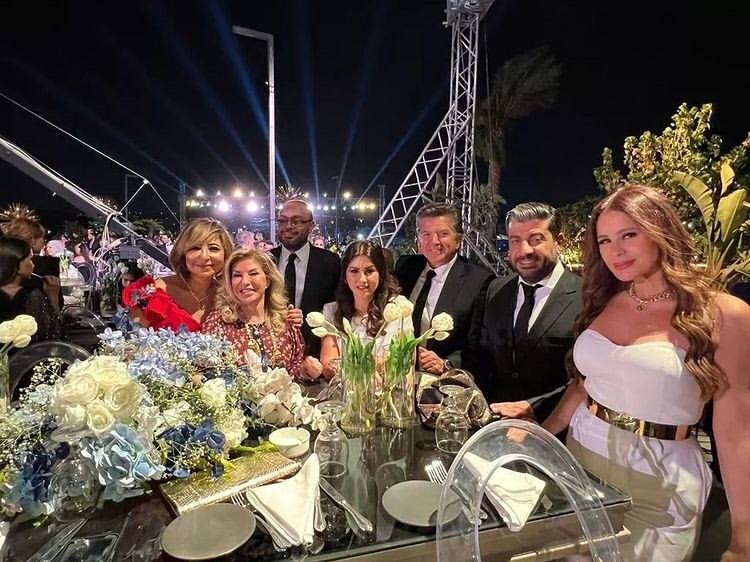 حفل زفاف ابنة مدحت العدل