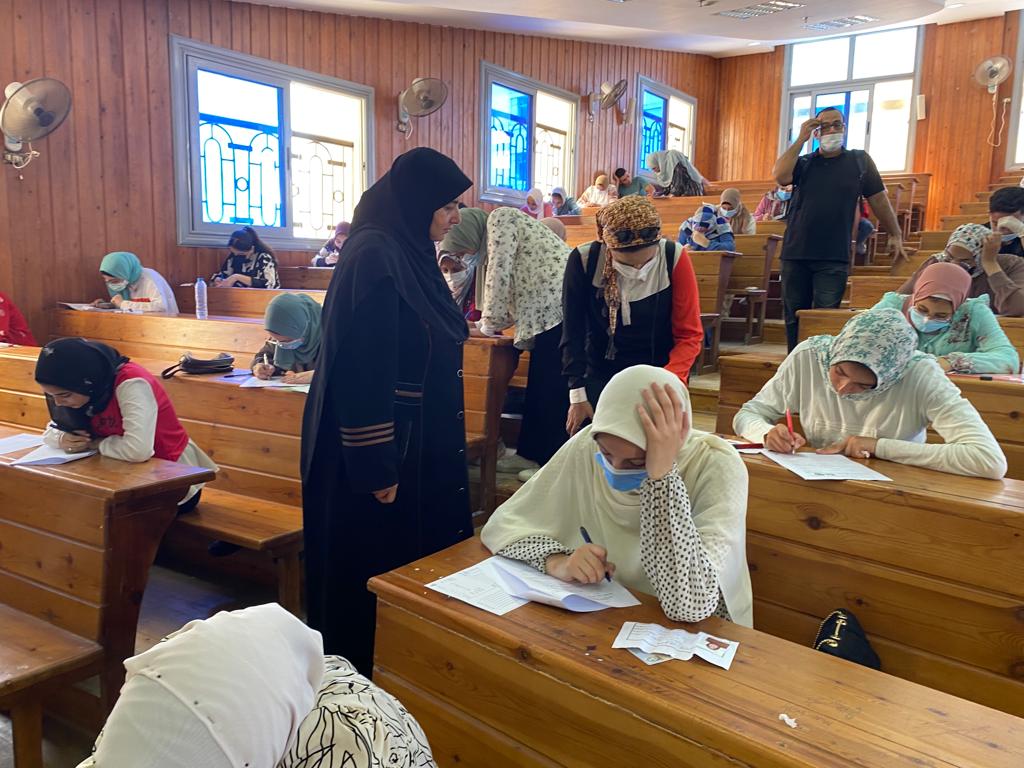 جامعة كفرالشيخ تستقبل لجنة من المجلس الأعلى  للجامعات لتفقد أعمال اختبارات القدرات