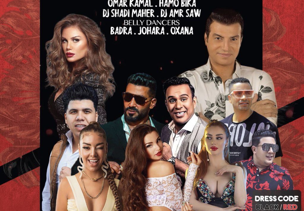 نجوم حفلات العلمين الجديدة