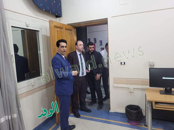 مستشارا النيابة الإدارية يتفقدان تجهيزات اللجان الانتخابية بـ
