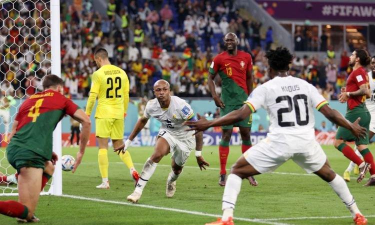 مباراة غانا والبرتغال