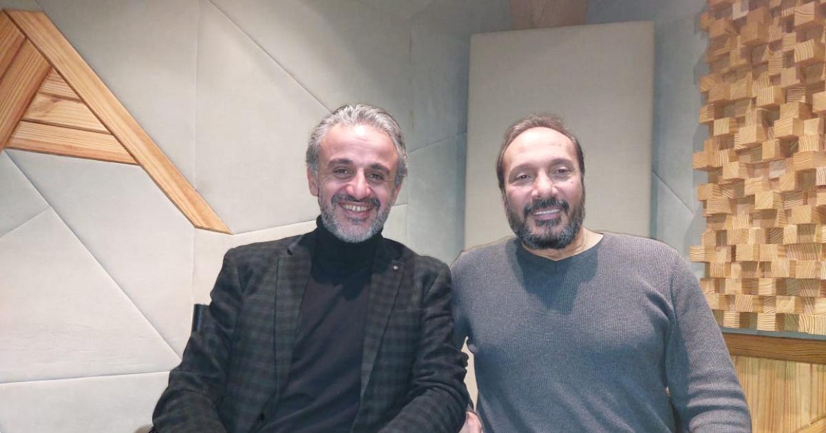 شادي مؤنس مع علي الحجار