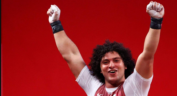 فارس حسونة الحاصل على الميدالية الذهبية في أولمبياد طوكيو 2020