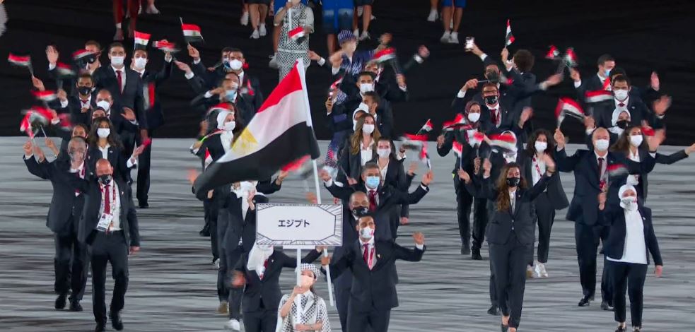 البعثة المصرية في أولمبياد طوكيو 