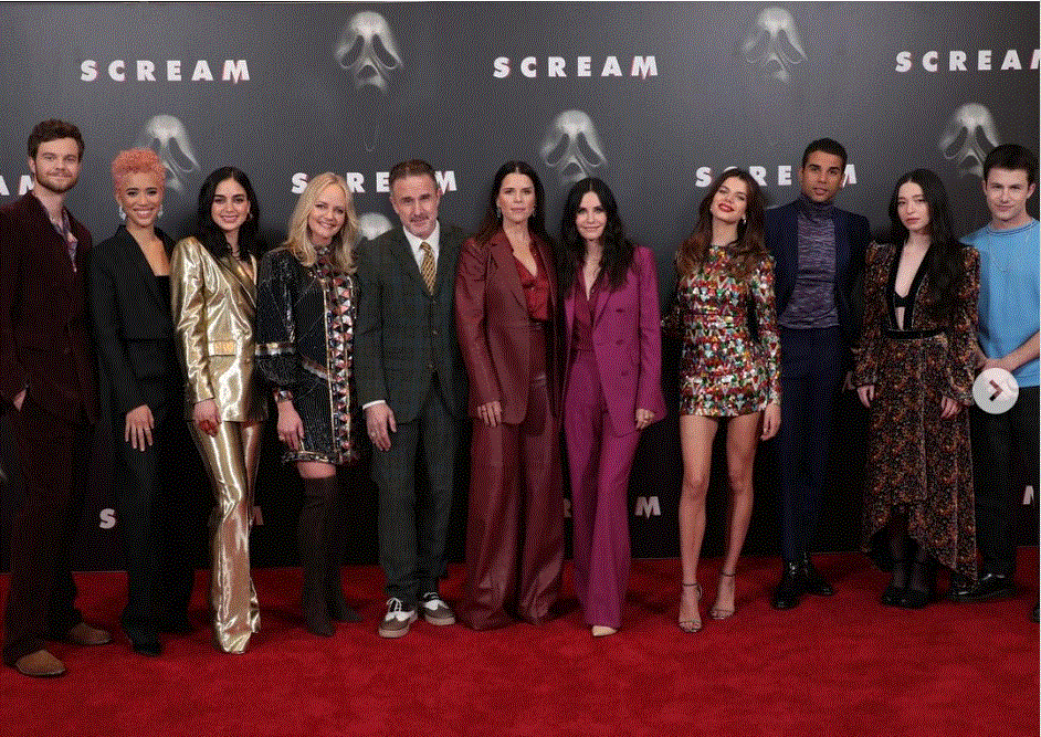 أبطال فيلم Scream