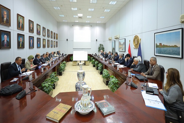اجتماع مجلس إدارة المجلس الأعلى للآثار