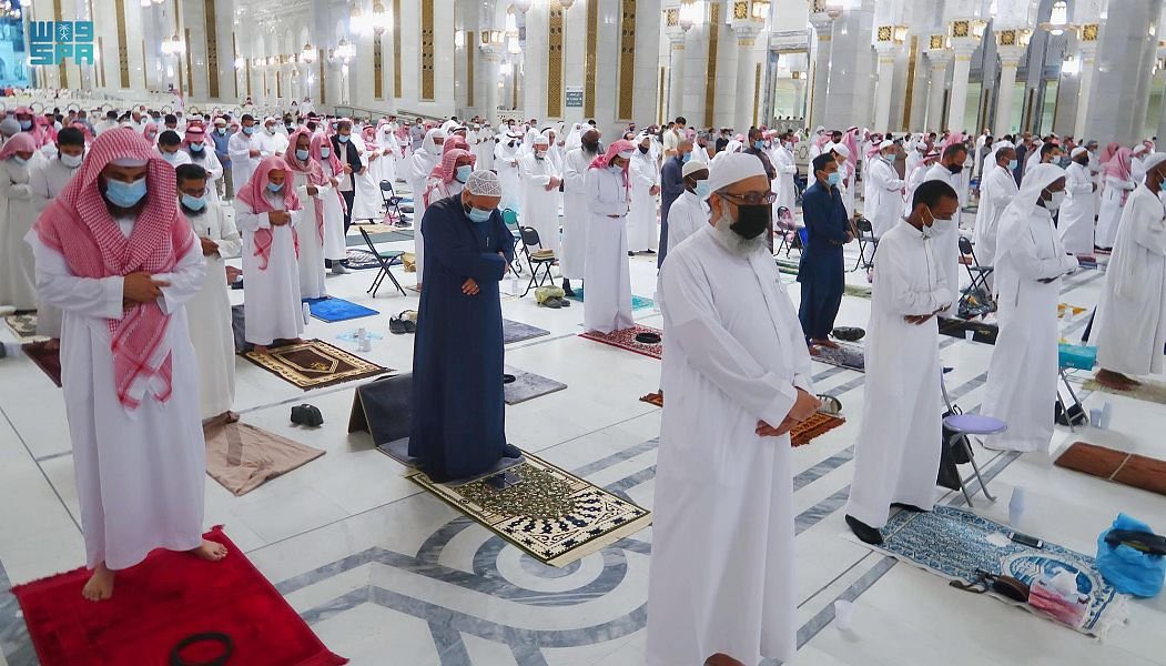 صلاة التراويح في المسجد الحرام رمضان 2021