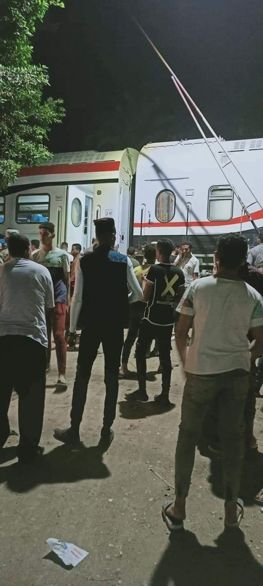 حوادث القطارات.. خروج القطار الروسي عن القضبان في العياط