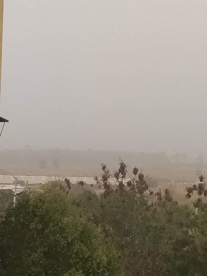 محافظ الوادي الجديد يقرر إنتهاء العمل بالمصالح الحكومية و المدارس بسبب سوء الأحوال الجوية