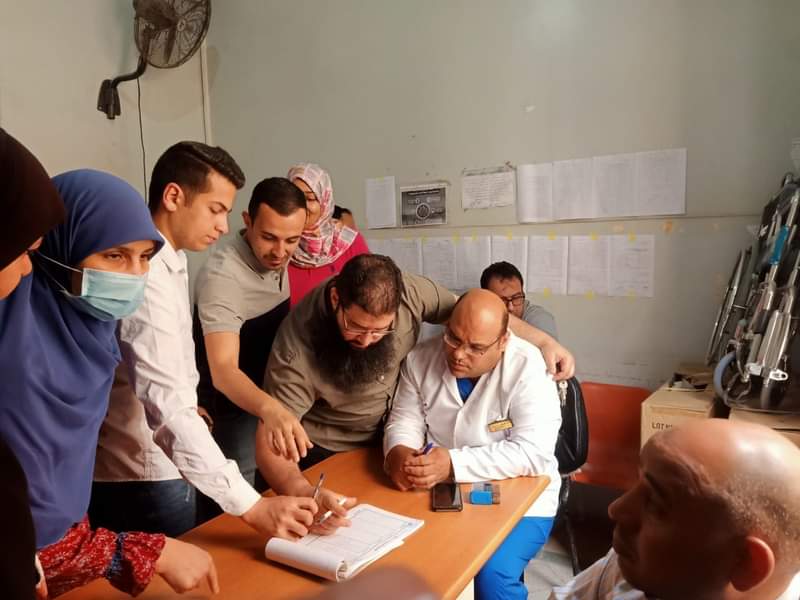 إحالة 87 من الأطباء والموظفين بمستشفى أجا المركزي بالدقهلية للتحقيق