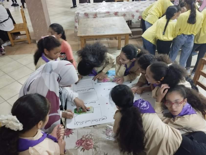 سوهاج تشارك في المخيم الكشفي لتنمية المهارات بأبو قير