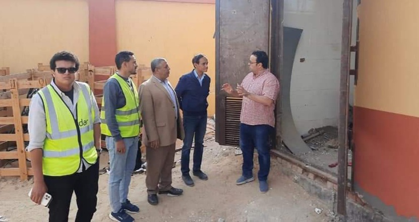وفد مجلس الوزراء يتفقد مشروعات