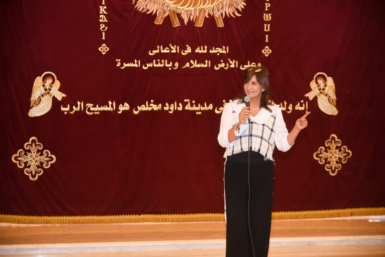 زيارة وفد وزارة الهجرة اليوم للكاتدرائية بالعاصمة الإدارية مع الكيانات بالخارج