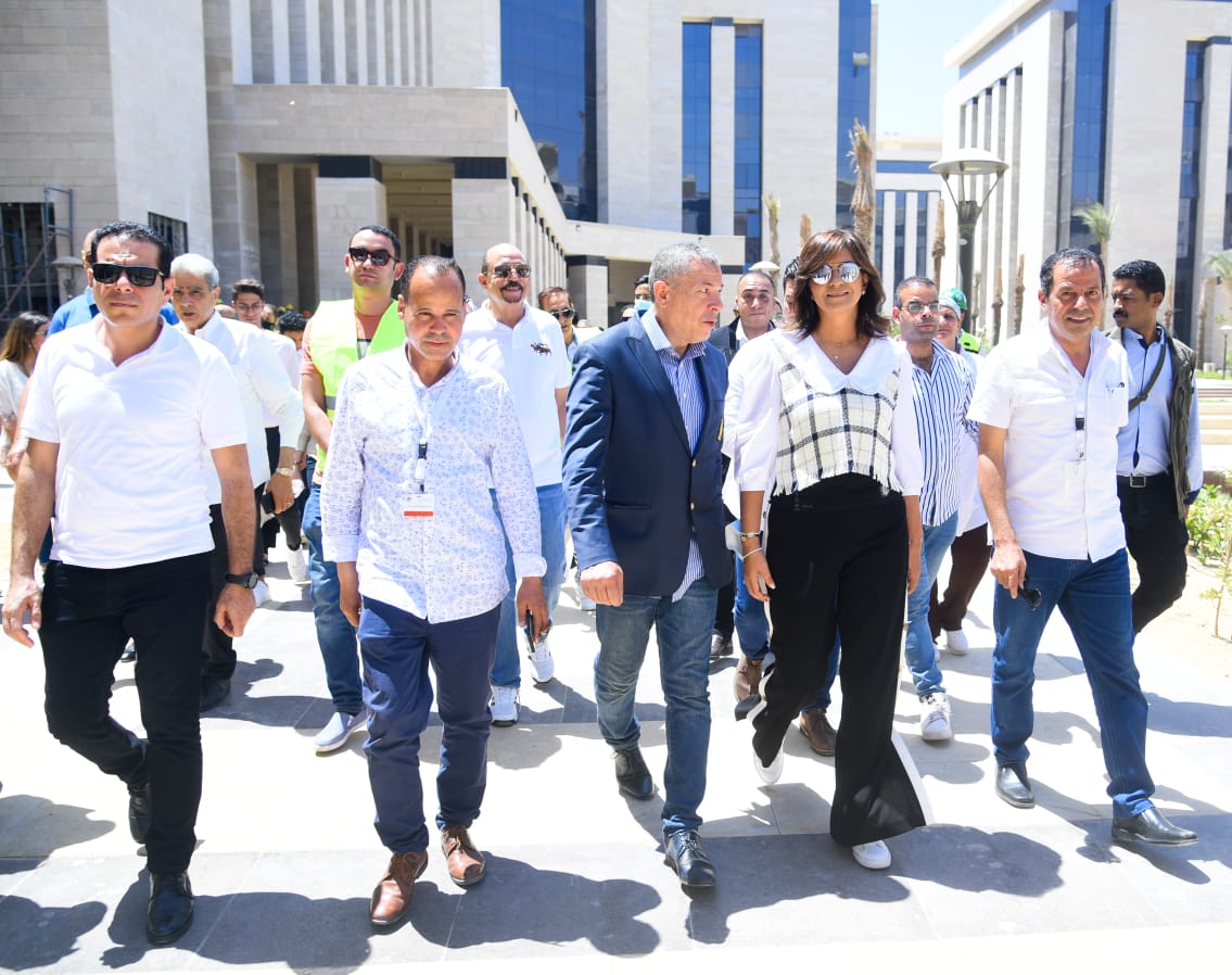 زيارة وفد وزارة الهجرة لمقر الوزارة بالعاصمة الإدارية