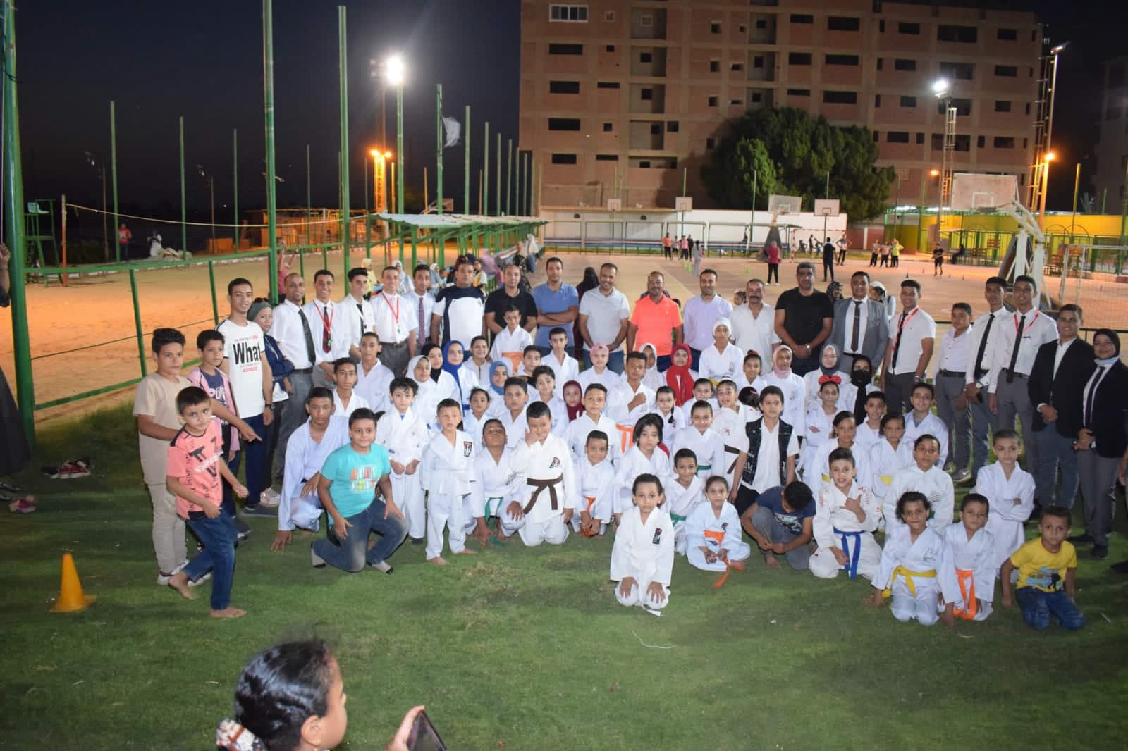 جامعة سوهاج تنظم بطولة تتشيطية في لعبة الكاراتيه "كاتا وكوميتية" بنين وبنات