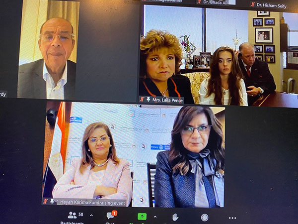 حملة التبرعات الأولى للمصريين بالخارج