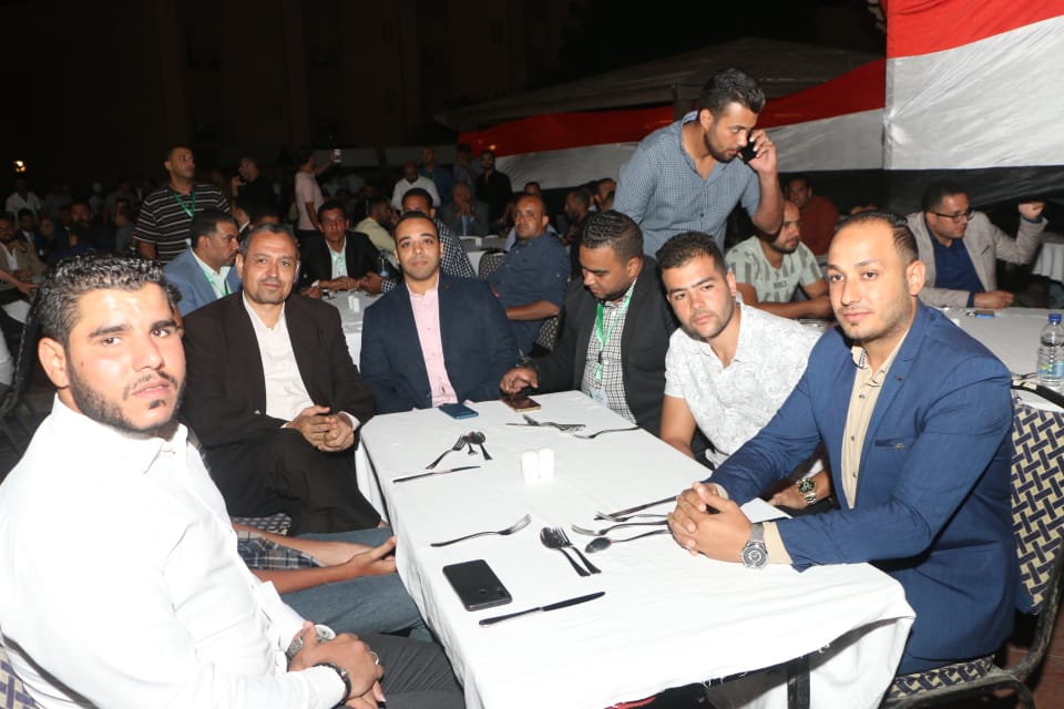 أبو شقة في معسكر شباب الوفد 