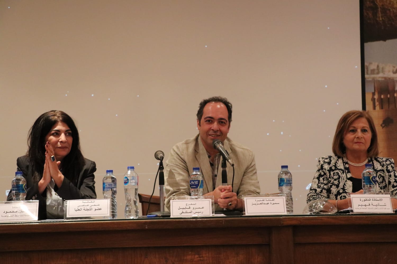 المؤتمر الصحفي  لملتقى القاهرة الدولي للمسرح الجامعي