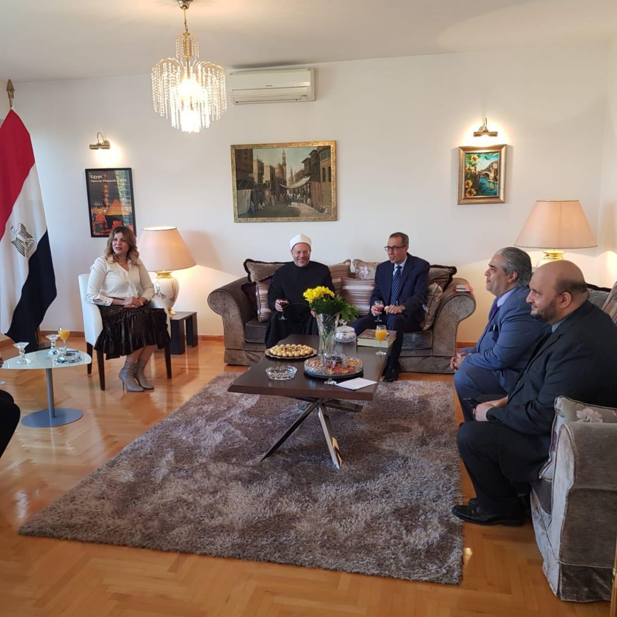 جانب من اللقاء