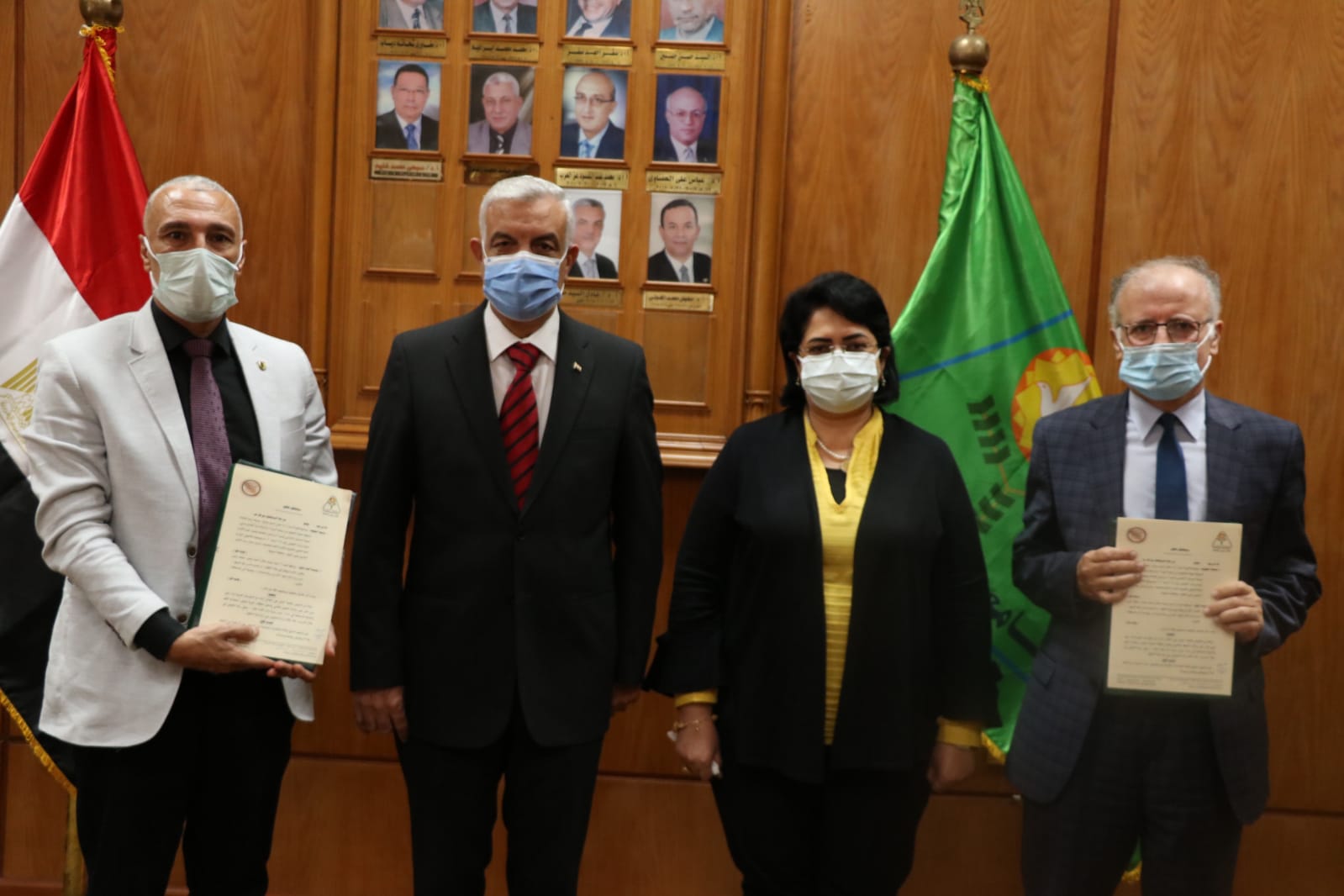 بروتوكول تعاون بين جامعة المنوفية اخبار اليوم