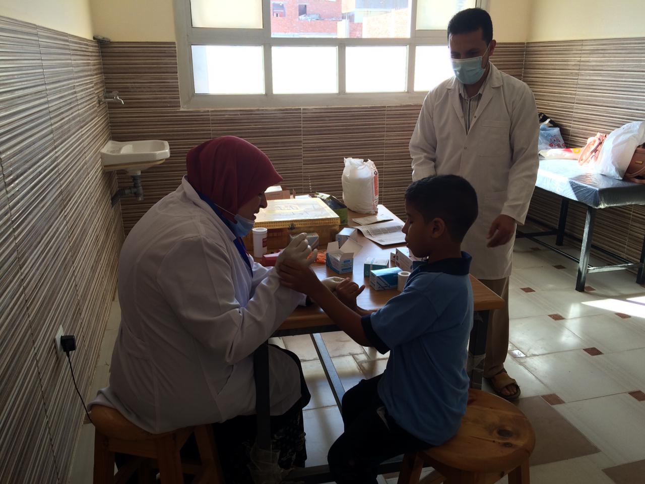 فحص 600 ألف طالب بالمبادرة الرئاسية للكشف المبكرعن سوء التغذية بالدقهلية خلال عام 2021