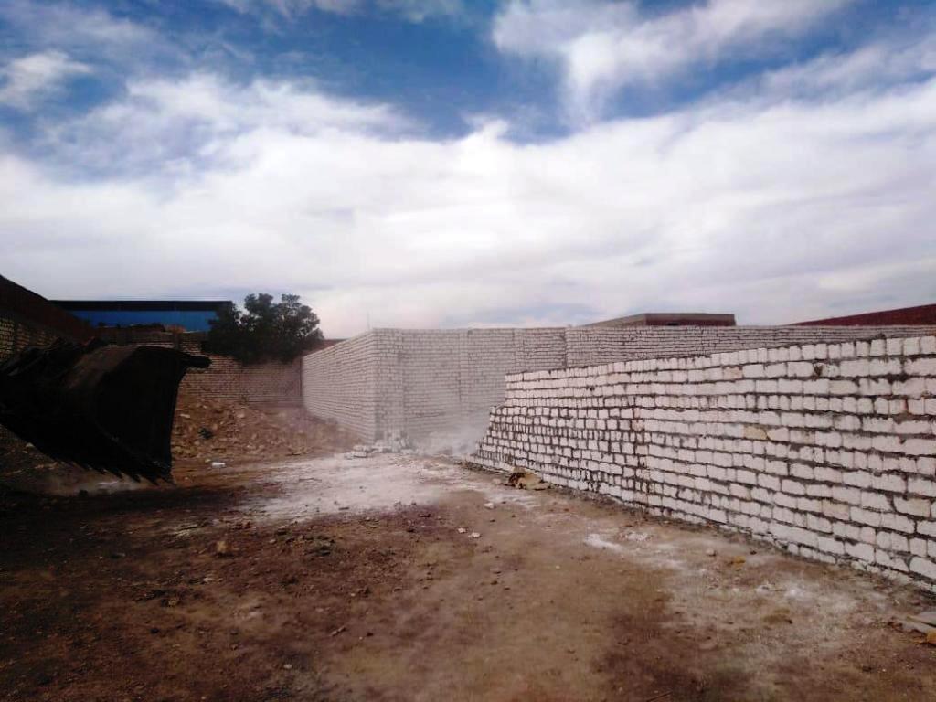 محافظ أسوان يكلف بإزالة حالة تعدى 