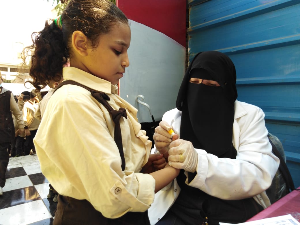 فحص 600 ألف طالب بالمبادرة الرئاسية للكشف المبكرعن سوء التغذية بالدقهلية خلال عام 2021