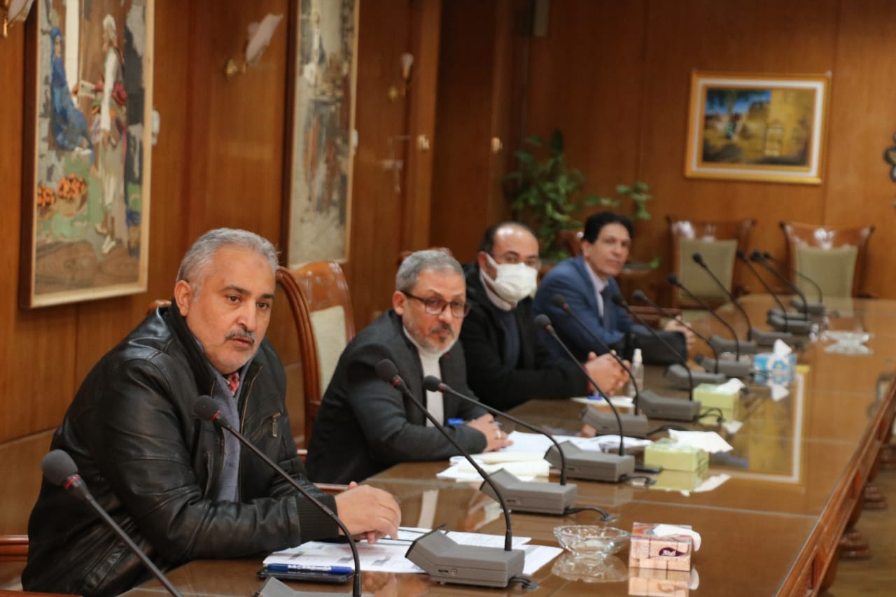 الاجتماع الدوري لجامعة المنوفية 