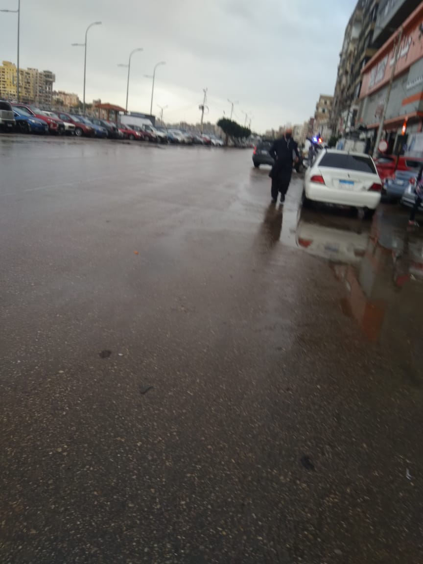 طقس غير مستقر وأمطار غزيرة بالدقهلية