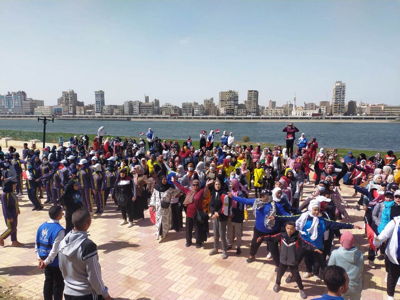 نائب محافظ سوهاج يشارك في ماراثون