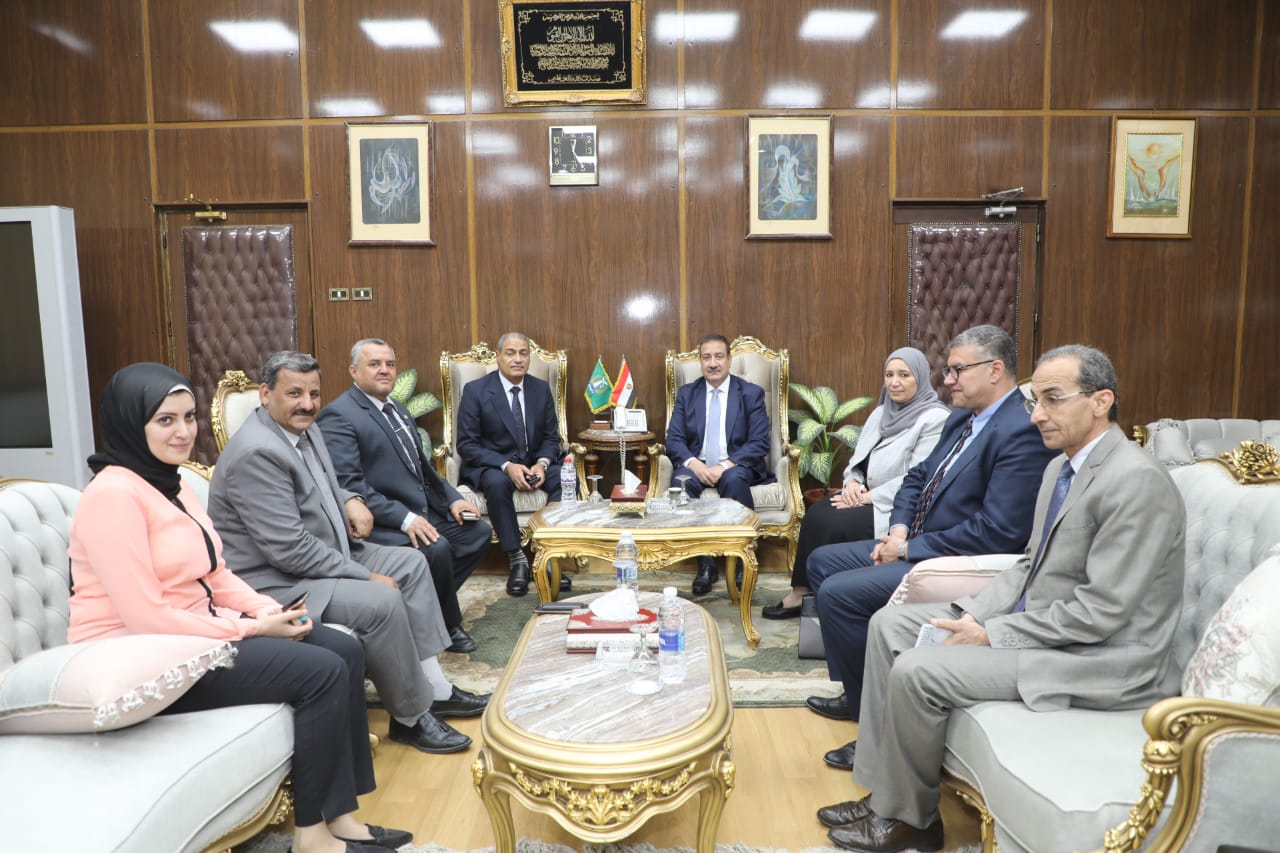 محافظ المنوفية يستقبل رئيس مجلس إدارة شركة جنوب الدلتا لتوزيع الكهرباء