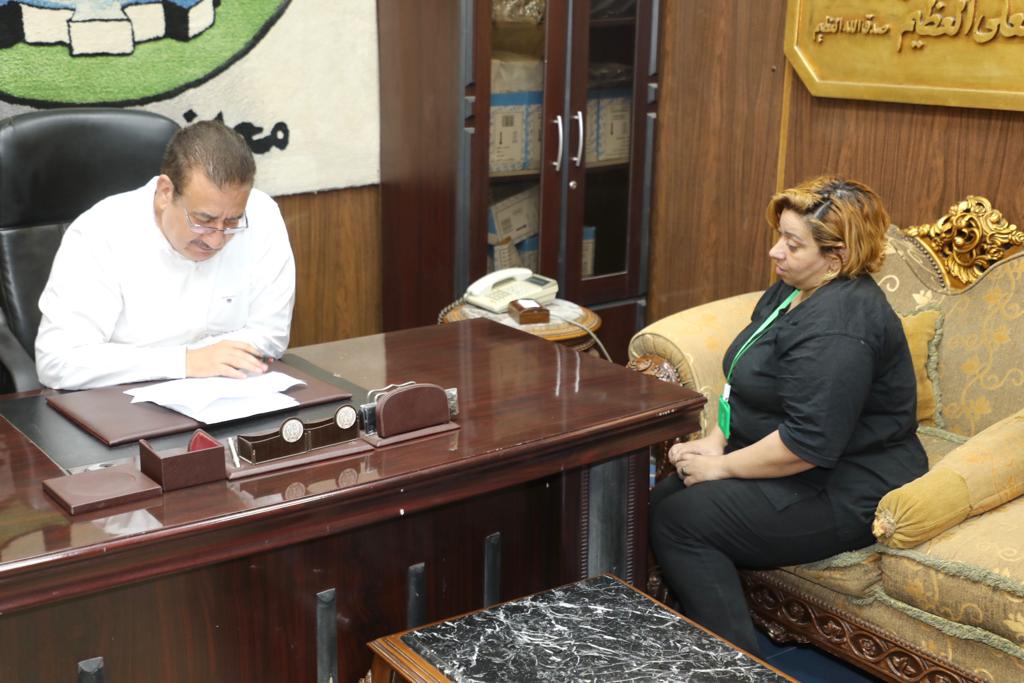 محافظ المنوفية يوجه بحل مشكلة الكهرباء والصرف الصحى بقرية بنى غريان