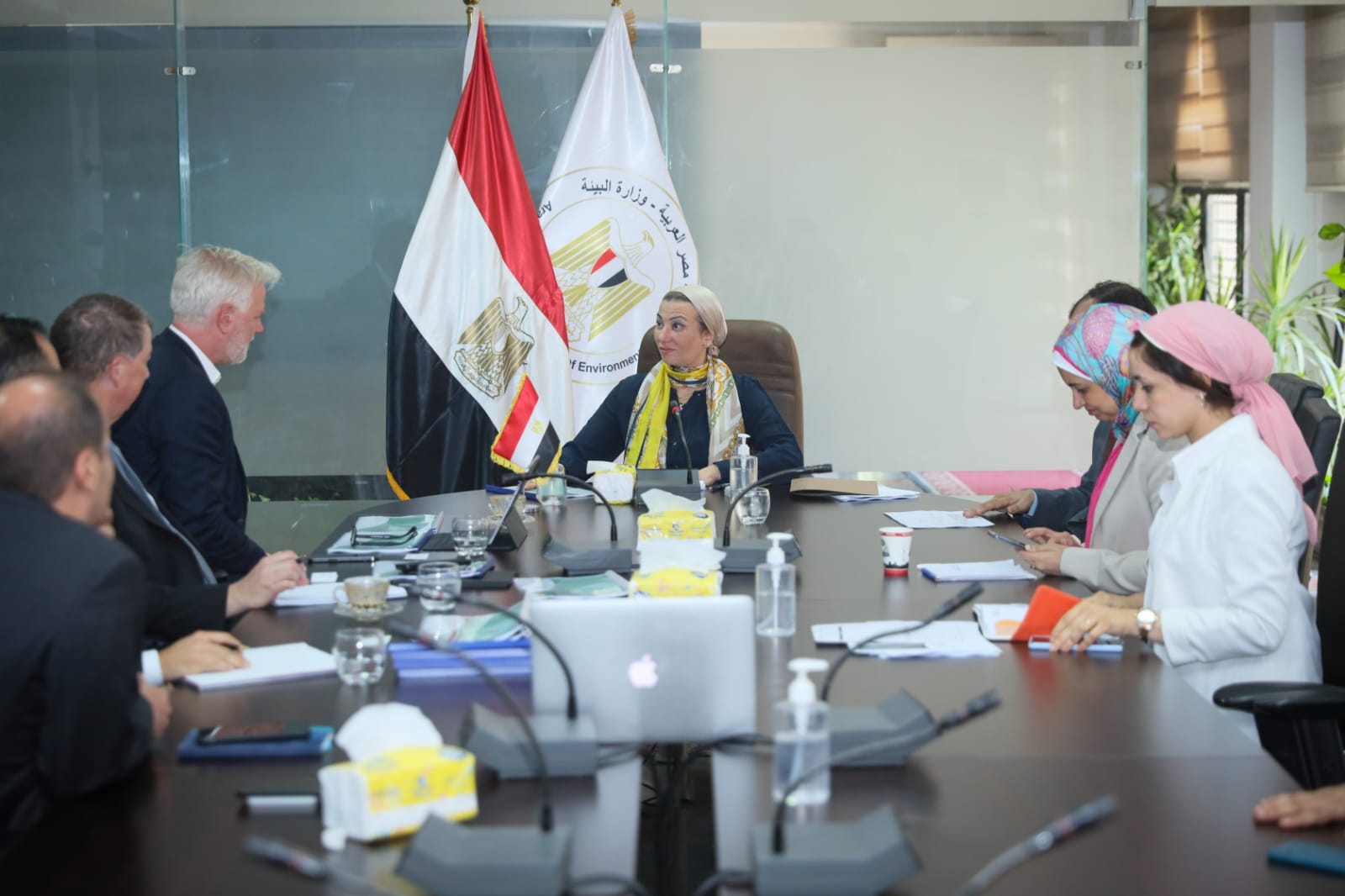 وزيرة البيئة تبحث مع ممثلي Citibank التعاون في ملف تمويل المناخ