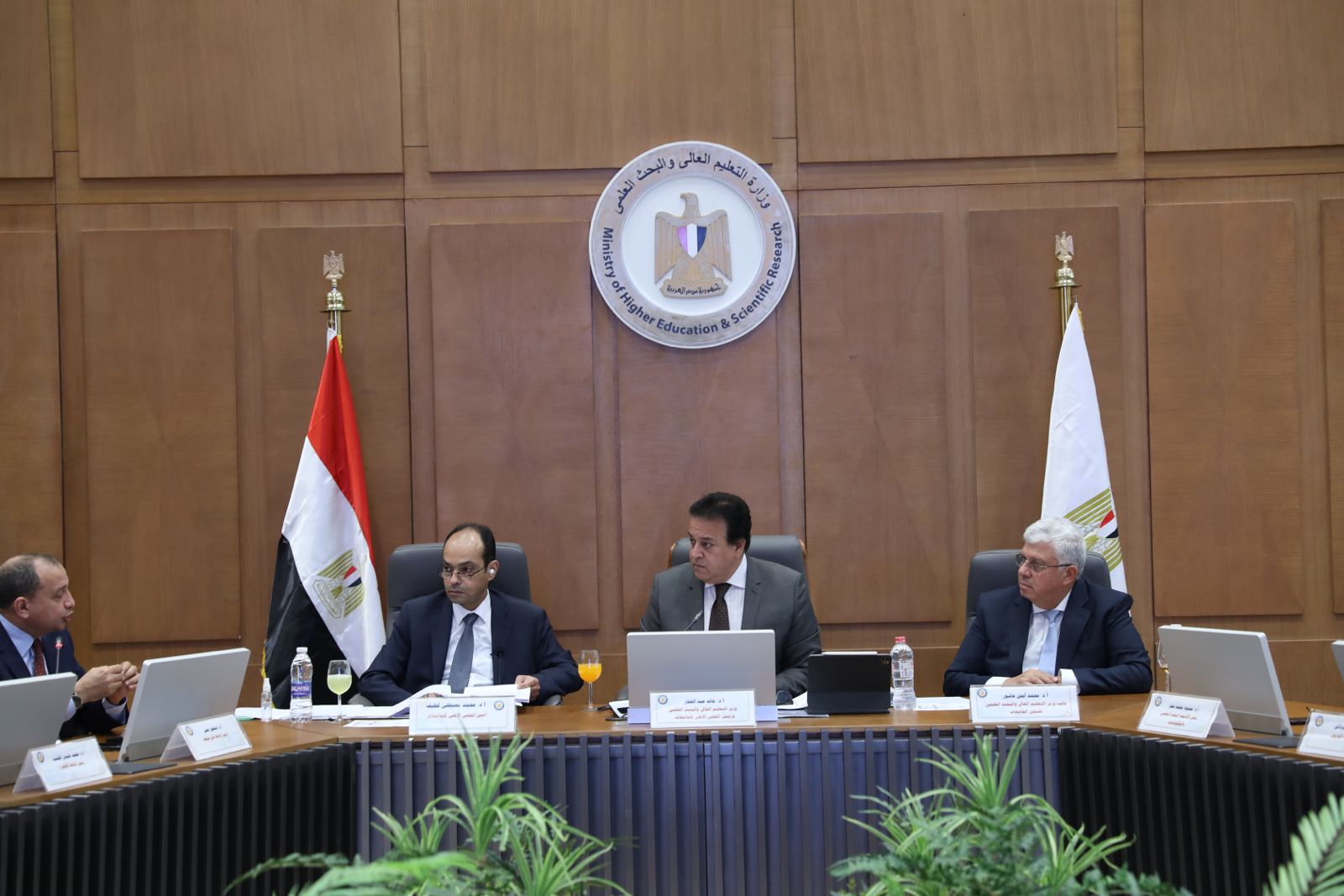 صور| أول اجتماع للمجلس الأعلى للجامعات في العاصمة الإدارية