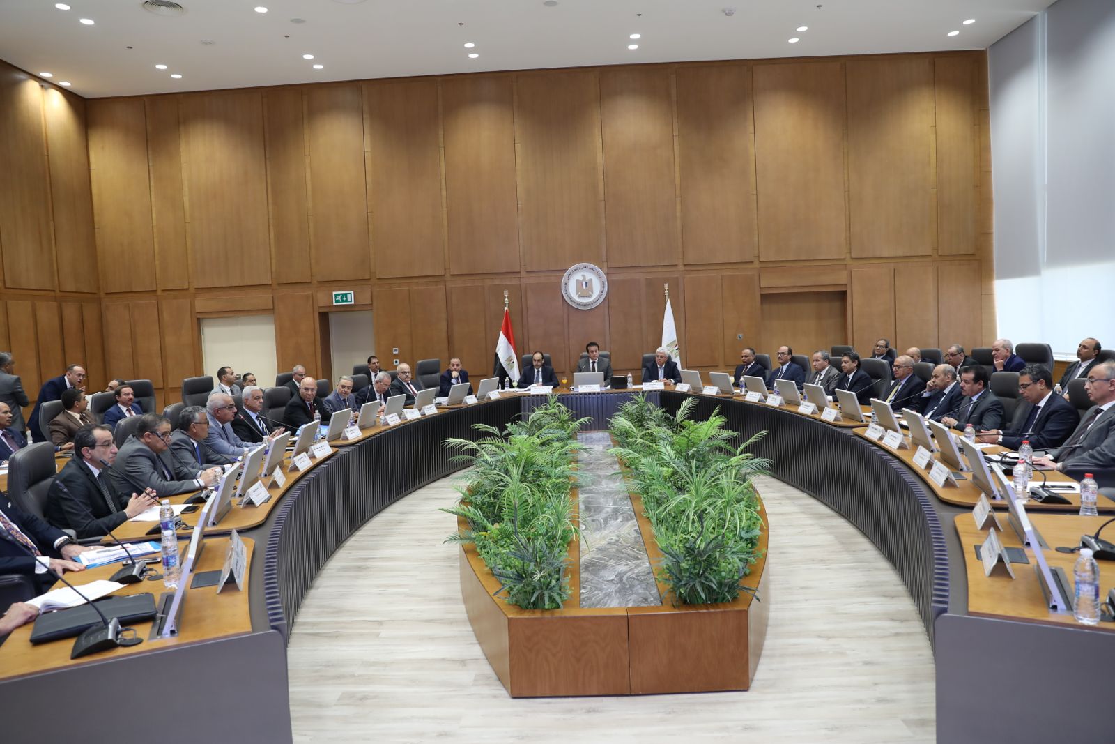 صور| أول اجتماع للمجلس الأعلى للجامعات في العاصمة الإدارية
