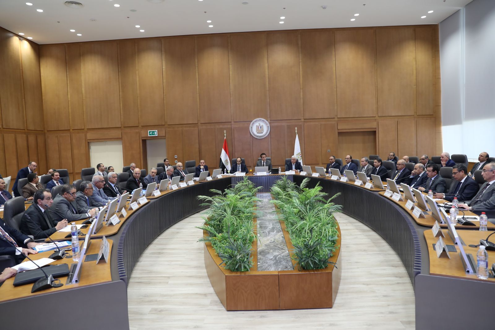 صور| أول اجتماع للمجلس الأعلى للجامعات في العاصمة الإدارية
