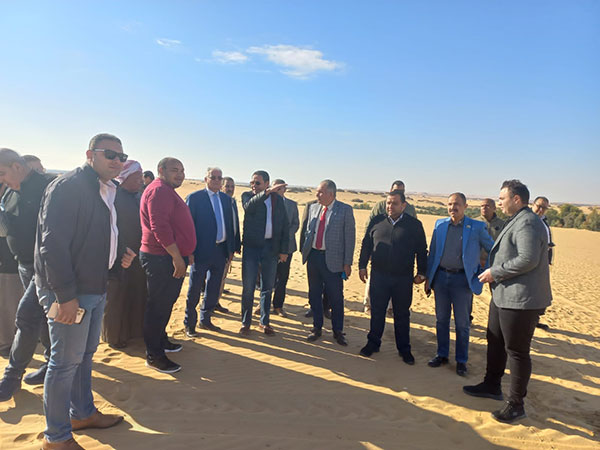 وفد زراعة النواب يتفقد مزارع النخيل بالوادي.. ورئيس اللجنة: فرص استثمار ناجحة
